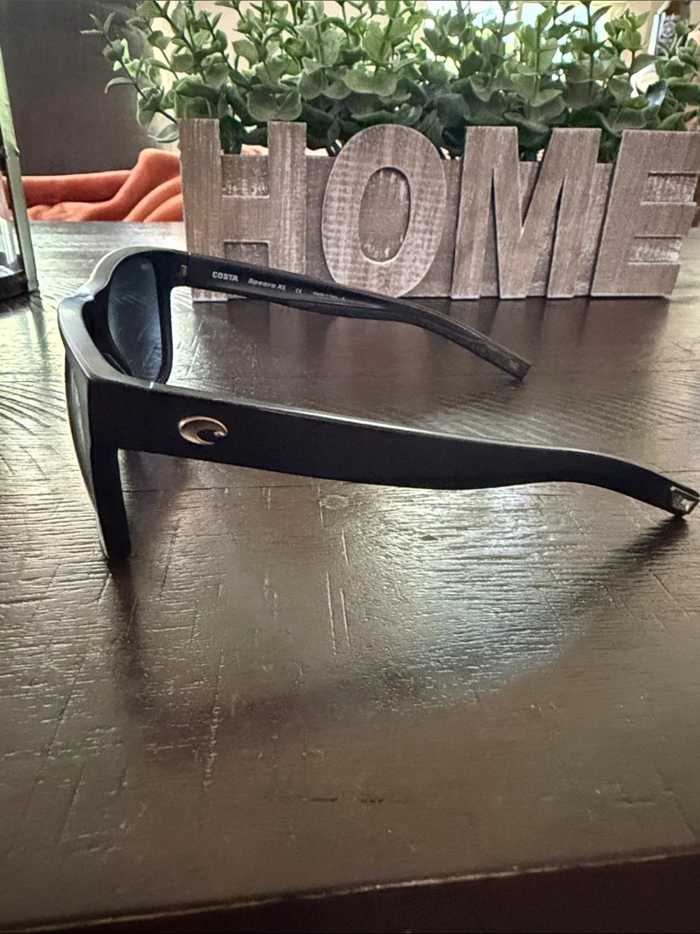 Costa Black Men's Sunglasses with Subtle Logo